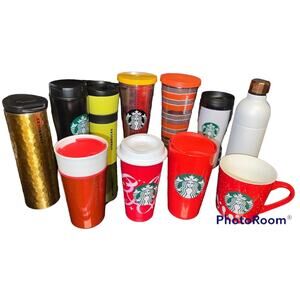 Huge Lot of Starbucks Cups